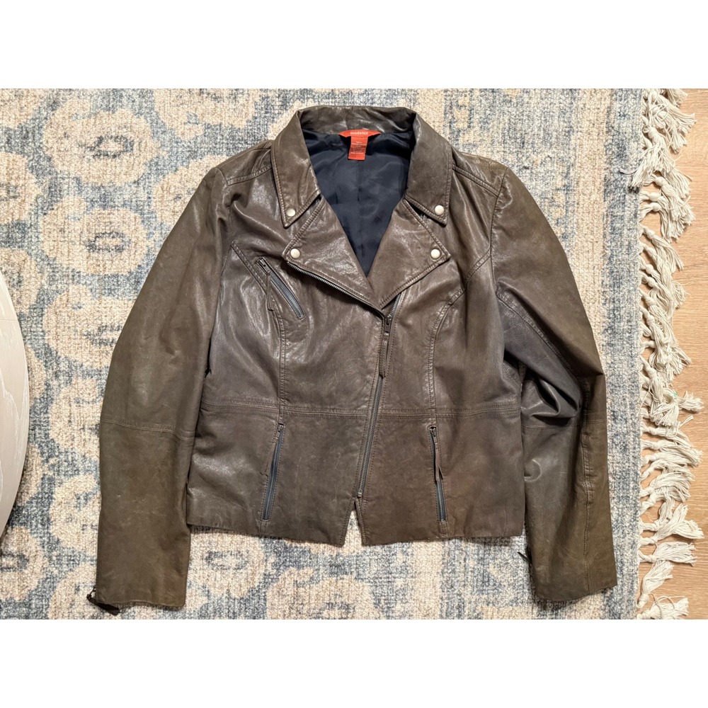Sundance Leather Jacket Size Medium Excellent‎ Condition